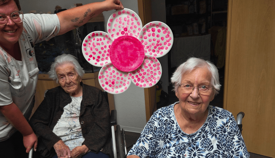 Bunte Blumen verschönern Wohnpark Heyrothsberge