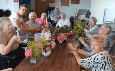 Kreative Blumensträuße im Wohnpark Osterwieck