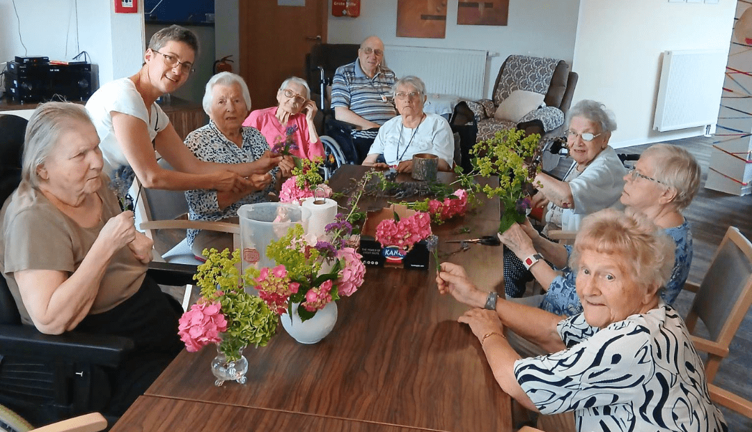 Kreative Blumensträuße im Wohnpark Osterwieck