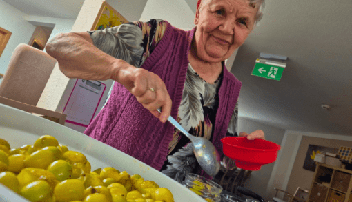In Osterwieck werden Mirabellen zu leckerem Kompott verarbeitet. Foto: Humanas