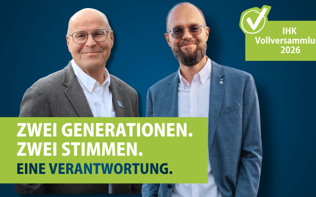 Zwei Generationen, ein Ziel: Biastochs kandidieren für die IHK-Vollversammlung