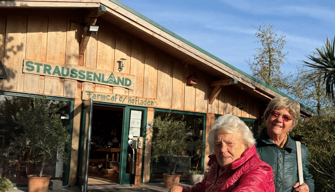Wohnpark Heyrothsberge besucht Straußenfarm